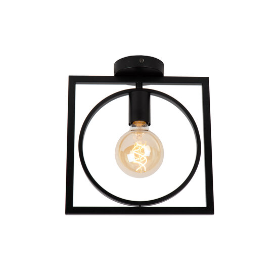 Suzy special black ceiling lamp with 1x E27
