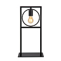 Suzy tafellamp zwart met opvallend design 1x E27