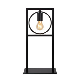 Suzy table lamp black with striking design 1x E27