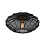 Celine black and brass ceiling lamp suitable for bathroom E27