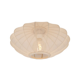 Celine beige ceiling lamp suitable for bathroom E27