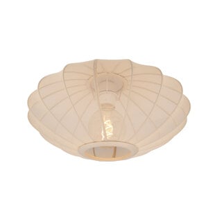 Celine beige plafondlamp geschikt voor badkamer E27