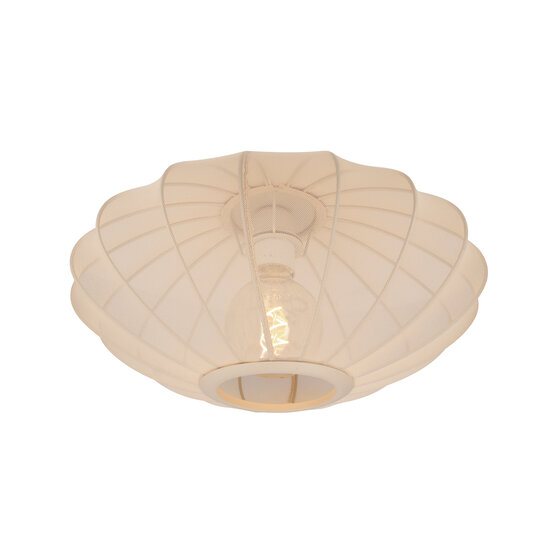 Celine beige ceiling lamp suitable for bathroom E27