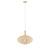 Carine oval beige hanging lamp 1x E27