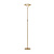 Carmelo brass gold floor lamp with ring 21W