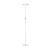 Carmelo white floor lamp with ring 21W