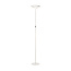 Lampadaire Carmelo blanc avec anneau 21W