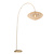 Carine beige Bogenlampe Metall 1x E27