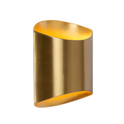 Diana Messing-Wandleuchte G9 Gold