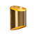 Diana messing wandlamp G9 goud