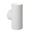 Bony white cylinder wall lamp 2x GU10 up and down