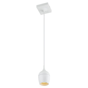 Presley white pendant lamp GU10 IP44 for bathroom