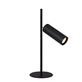 Schwarze Zylinder-Tischlampe im Claude-Design, GU10