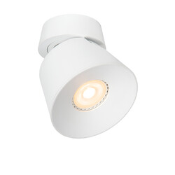 Trigger white conical ceiling spotlight GU10