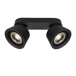 Triggers AR111 double black conical ceiling spotlight GU10