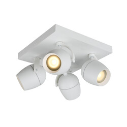 Spot de plafond Baddy 4L blanc étanche orientable GU10