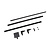 TRACK starter set - 1-phase Track system / Track lighting - 2 meters - Black