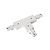 TRACK white T-connector - 1-phase track system / track lighting