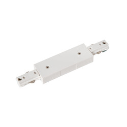 Fuente de alimentación de arranque TRACK blanco - Sistema de carril monofásico / Iluminación sobre carril - Doble