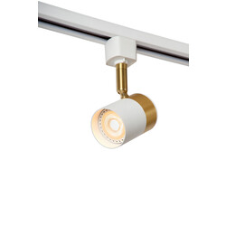 TRACK Flora railspot 1 fase railsysteem railverlichting GU10 wit en goud