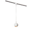 TRACK Rova white hanging lamp - 1-phase track system / track lighting - 1xGU10
