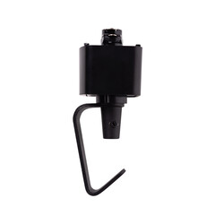 Adaptateur de lampe suspendue TRACK - système de rail monophasé / éclairage sur rail - noir