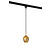 TRACK Prestige hanging lamp - 1-phase track system / track lighting - 1xGU10 - Matt Gold / Brass