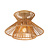 Wirio ceiling lamp skirt-shaped natural E27