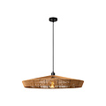 Wirio large 70 cm diameter hanging lamp natural E27