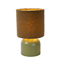 Waldo green/brown table lamp E27