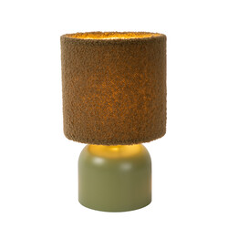 Waldo green/brown table lamp E27