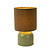 Waldo green/brown table lamp E27