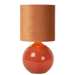 Esther orange table lamp 1x E14