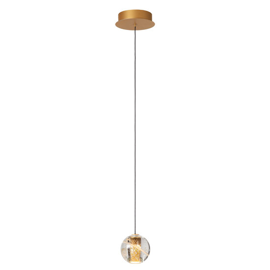 Colinda Hängelampe Ø 14 cm LED 1x4,2W 2700K Mattgold / Messing