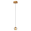 Colinda hanging lamp Ø 14 cm LED 1x4.2W 2700K matt gold / brass