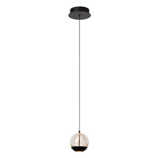 Baloe hanglamp Ø 14 cm 1x6,3W 2700K zwart