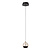 Lampe à suspension Baloo Ø 14 cm 1x6,3W 2700K noire