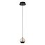 Baloe hanglamp Ø 14 cm 1x6,3W 2700K zwart