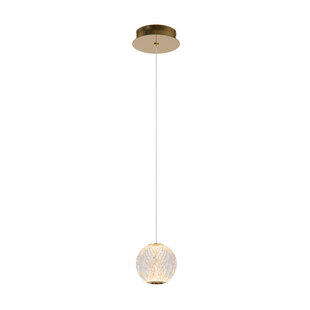 Cindy hanging lamp Ø 14 cm 1x5.7W 2700K transparent