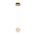 Cindy hanging lamp Ø 14 cm 1x5.7W 2700K transparent