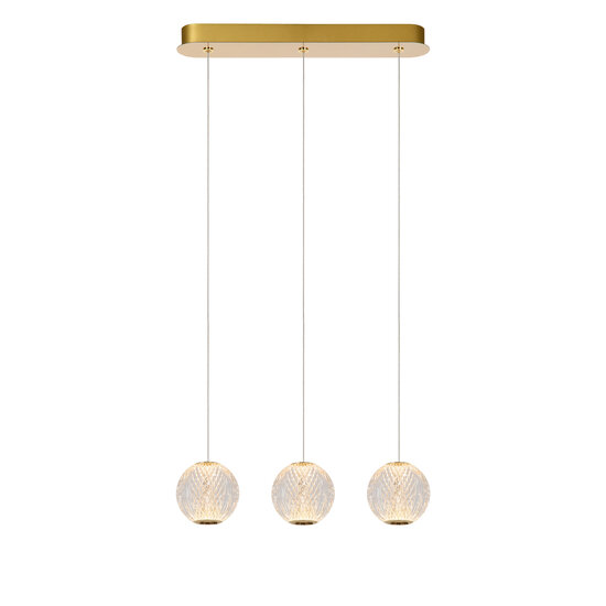 Cindy hanging lamp dimm. 3x4.7W 2700K transparent