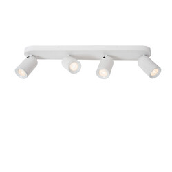 Spot de plafond long blanc 4xGU10