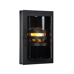 Pervo small outdoor wall lamp 1xE27 IP44 black