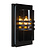 Pervo grande applique d'extérieur 1xE27 IP44 noire