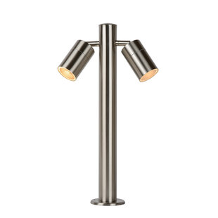 Éclairage de jardin à cylindre GU10 directionnel double chrome Arno