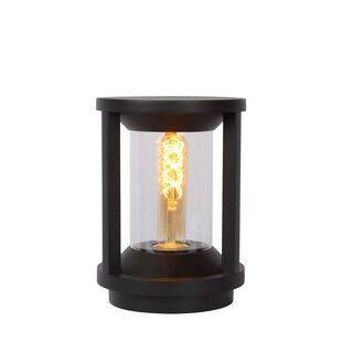 Frox sokkellamp buitenlamp Ø 16 cm 1xE27 IP65 zwart