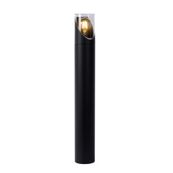 Manor pedestal lamp ip65 black E27