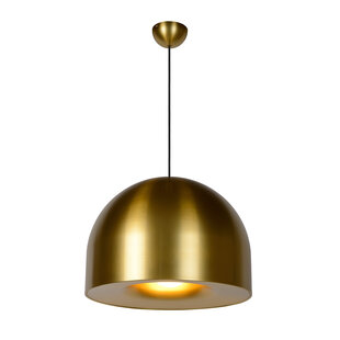 Norah hanging lamp matt gold pendant E27 diameter 50 cm