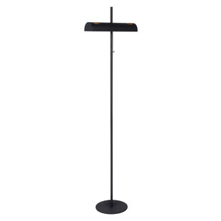 Glenn vloerlamp zwart 2x E27