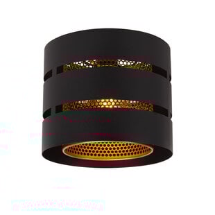 Rossy Deckenleuchte Ø 26 cm 1xE27 schwarz